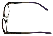 Load image into Gallery viewer, Jones New York Womens Rectangle Brown Metal J147 48mm