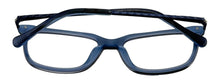 Load image into Gallery viewer, Lucky Brand Mens Blue Plastic Rectangle Metal Eyewear VLBD 827 48mm A