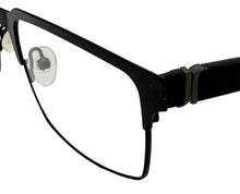 Load image into Gallery viewer, Jones New York Ophthalmic Metal Rectangle Eyewear, J350 Black 60mm