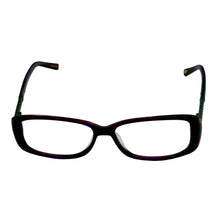 Load image into Gallery viewer, Jones New York Purple Mens Plastic Rectangle Eyewear Frame, J746 54mm