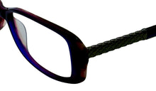 Load image into Gallery viewer, Jones New York Purple Mens Plastic Rectangle Eyewear Frame, J746 54mm Jones New York