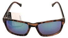 Load image into Gallery viewer, Converse Matte Tortoise Mens Sunglass Rectangle Plastic, Blue Lens H056