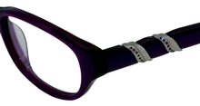 Load image into Gallery viewer, Jones New York Womens Plastic Soft Rectangle Eyewear Frame, J218 Purple 47mm Jones New York