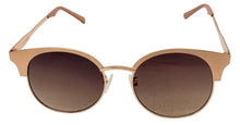 Load image into Gallery viewer, Kenneth Cole Reaction Mens Rose Gold Sunglass Round Metal Gradient KC1314 29F