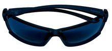 Load image into Gallery viewer, Timberland Sunglass Mens Matte Blue Wrap Plastic, Polarized Lens TB7188 85V