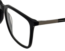 Load image into Gallery viewer, Jones New York Mens Plastic Square Black Eyewear Frame J534. 52mm