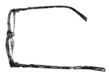 Load image into Gallery viewer, Carolina Herrera Black Lace Oval Plastic Reading Glass H313. 50mm. 2.5X