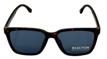 Load image into Gallery viewer, Kenneth Cole Reaction Mens Dark Havana Sunglass Soft Square Plastic KC1434. 52V