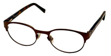 Load image into Gallery viewer, Share Jones New York Mens Brown Round Metal Eyewear Frame, J339 48mm