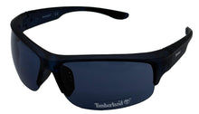 Load image into Gallery viewer, Timberland Sunglass Mens Matte Blue Plastic Rectangle Wrap Blue Lens TB7199. 91V