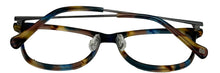 Load image into Gallery viewer, Lucky Brand Mens Soft Square Blue Brown Plastic Frame. D510. 52mm