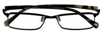 Load image into Gallery viewer, Lucky Brand Mens Black Soft Rectangle Metal Frame D508 55mm