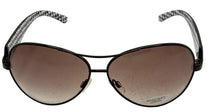 Load image into Gallery viewer, Ellen Tracy Womens Sunglass Combo Aviator Black/White ET 515 1