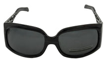 Load image into Gallery viewer, Carolina Herrera Womens Black Plastic Oversized Rectangle Sunglass H713