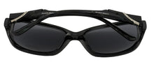 Load image into Gallery viewer, Ellen Tracy Women's Black Plastic Rectangle Sunglass ET551 3