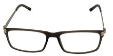 Load image into Gallery viewer, Jones New York Grey Rectangle Mens Plastic Rectangle Eyewear , J522 Grey 58mm