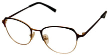 Load image into Gallery viewer, Jones New York Mens Stainless Steel Metal Square Eyewear Frame, J150 Brown. 47mm