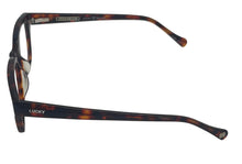 Load image into Gallery viewer, Lucky Brand Mens Ophthalmic Eyeglass Rectangle Tortoise Plastic Venturer 50mm