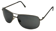 Load image into Gallery viewer, Perry Ellis Sunglasses Mens Gunmetal Matte, Metal Aviator, Solid Smoke Lens 23 5