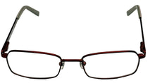 Load image into Gallery viewer, Converse Big Kid Rectangle Burgundy Metal Eyewear Frame Freefall 47mm
