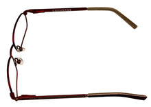Load image into Gallery viewer, Converse Big Kid Rectangle Burgundy Metal Eyewear Frame Freefall 47mm