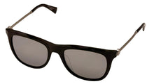 Load image into Gallery viewer, John Varvatos Mens Black Plastic Square Sunglass V544 Mirror Lens