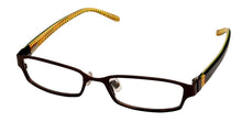 Load image into Gallery viewer, Jones New York Womens Rectangle Brown n Beige Metal J606. 51mm