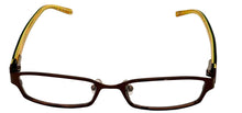 Load image into Gallery viewer, Jones New York Womens Rectangle Brown n Beige Metal J606. 51mm