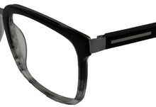 Load image into Gallery viewer, Jones New York Smoke Mens Plastic Rectangle Eyewear , J529 53mm