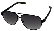 Load image into Gallery viewer, Timberland Sunglass Mens Black Metal Aviator Smoke Gradient Lens TB7095 2B