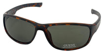 Load image into Gallery viewer, Guess Mens Matte Havana Rectangle Sunglasses, Brown Lens. GF0210. 52E
