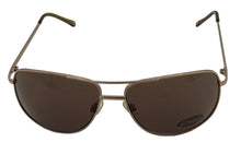 Load image into Gallery viewer, Perry Ellis Mens Sunglass Mens Silver, Matt Gold Metal Aviator Brown Lens PE22 3