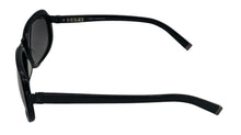 Load image into Gallery viewer, John Varvatos Mens Black Plastic Rectangle Sunglass, Smoke Lens V720