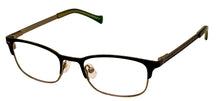 Load image into Gallery viewer, Lucky Big Kids Ophthalmic Soft Rectangle Metal Frame. Smarty Brown 45mm