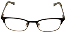 Load image into Gallery viewer, Lucky Big Kids Ophthalmic Soft Rectangle Metal Frame. Smarty Brown 45mm