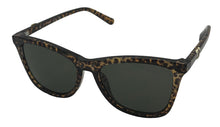 Load image into Gallery viewer, Guess Sunglass Dark Havana Mens Plastic Square, Green Lens GF0421. 53N
