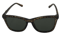 Load image into Gallery viewer, Guess Sunglass Dark Havana Mens Plastic Square, Green Lens GF0421. 53N