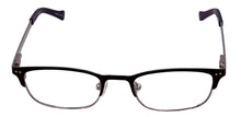 Load image into Gallery viewer, Lucky Mens Ophthalmic Soft Rectangle Metal Frame. Smarty Black 45mm