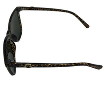 Load image into Gallery viewer, Guess Sunglass Dark Havana Mens Plastic Square, Green Lens GF0421. 53N