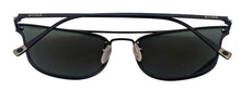 Load image into Gallery viewer, Sting Mens Black Square Metal Sunglass, Green Polarized Lens SST 190. 531