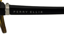 Load image into Gallery viewer, Perry Ellis Men BlackBrown Stripe Plastic Sunglass, Gradient Lens PE37 1