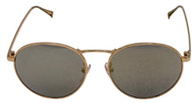 Load image into Gallery viewer, Sting Mens Gold Round Metal Sunglass, Gold Flash Lens SST 189 300W