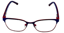 Load image into Gallery viewer, Fila Big Kids Navy Rectangle Stainless Steel Metal Eyewear Frame VF9465. 48mm