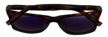 Load image into Gallery viewer, John Varvatos Mens Tortoise Grey Plastic Rectangle Sunglass V515, Mirror Lens