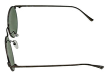 Load image into Gallery viewer, Sting Mens Black Round Metal Sunglass, Green Lens SST 189 568G