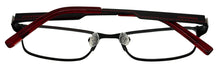 Load image into Gallery viewer, Converse Big Kids Rectangle Black Metal Eyewear Frame K025. 48mm