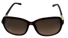 Load image into Gallery viewer, Guess Womens Dark Havana Rectangle Plastic Sunglasses, Gradient Lens GF0393 52F