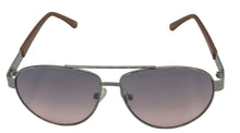 Load image into Gallery viewer, Guess Sunglass Mens Nickeltin Metal Aviator, Smoke Gradient Lens GF0414. 10B