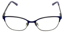 Load image into Gallery viewer, Fila Big Kids Soft Square Eye Metal Eyewear Frame VF1150 Purple 48mm