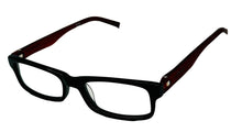 Load image into Gallery viewer, Converse Big Kids Black Ophthalmic Soft Rectangle Plastic Frame K011 47mm